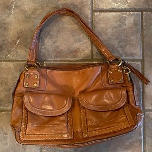 Brown Leather Fossil Purse